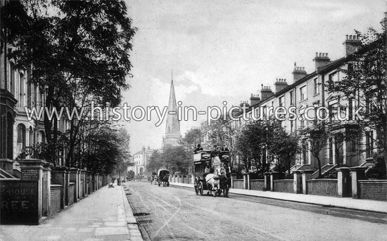 Abbey Road, South Hampstead, London. c.1907